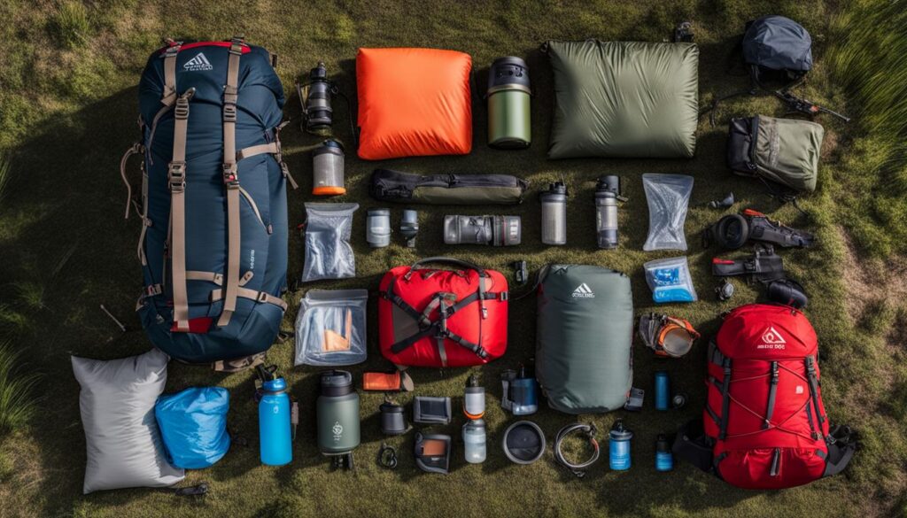 Backpacking gear essentials