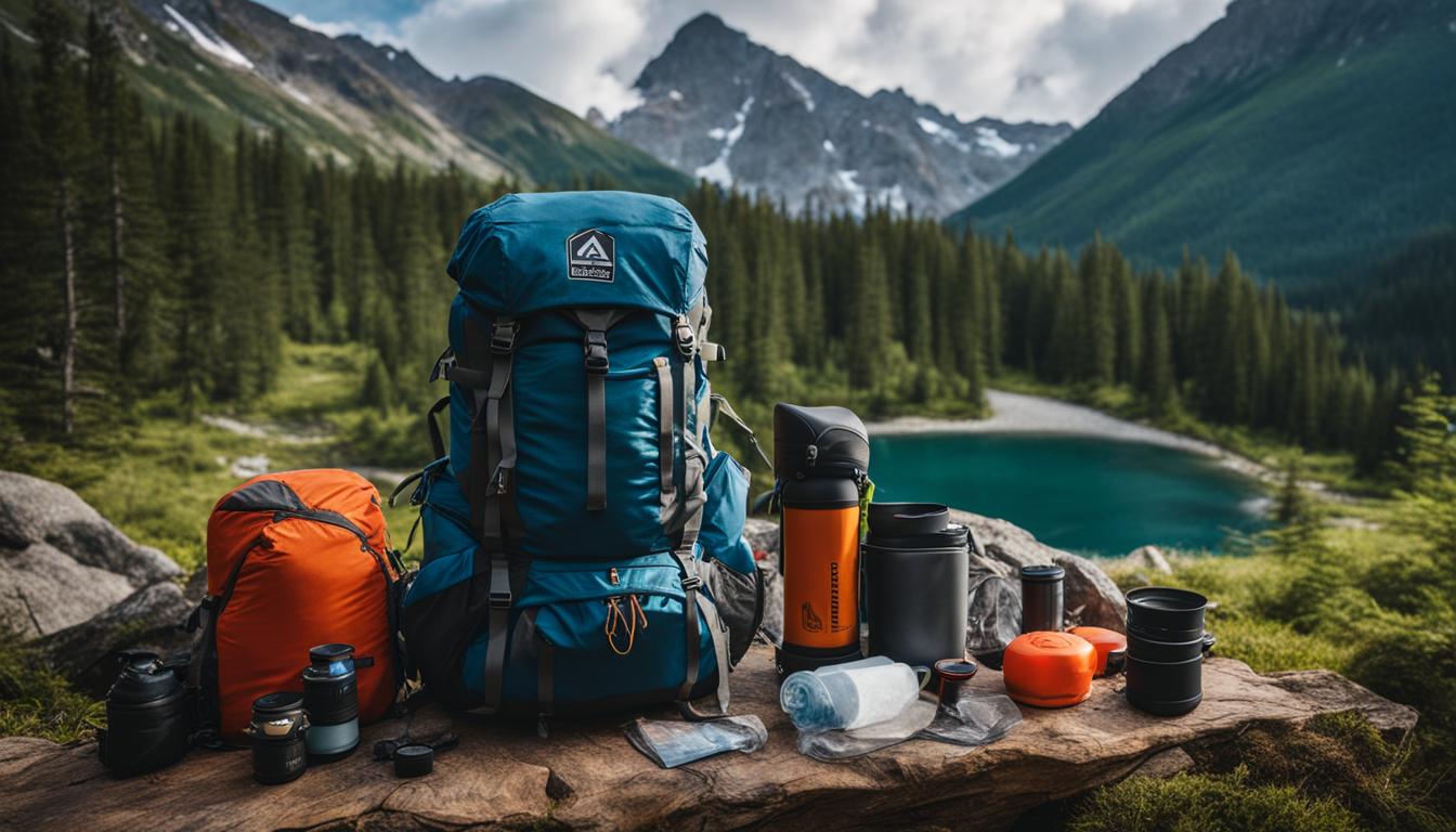 Essential equipment for multi-day backpacking