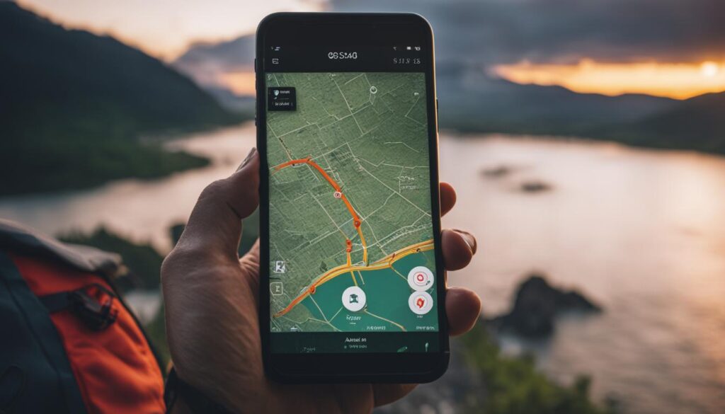 GPS phone app