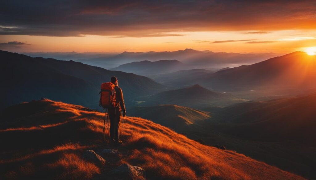 Tranquil Backpacking Beauty