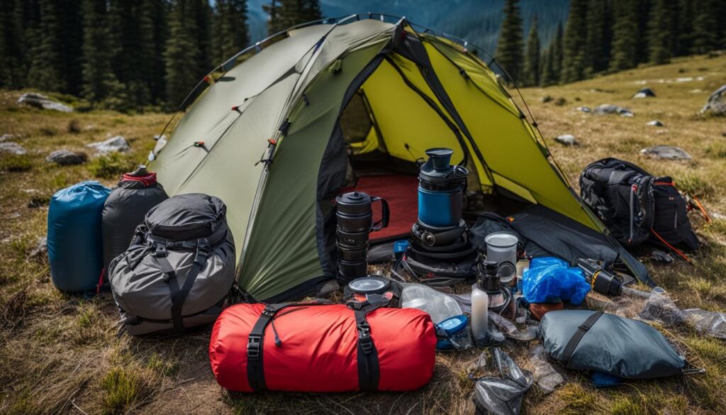 backpacking gear