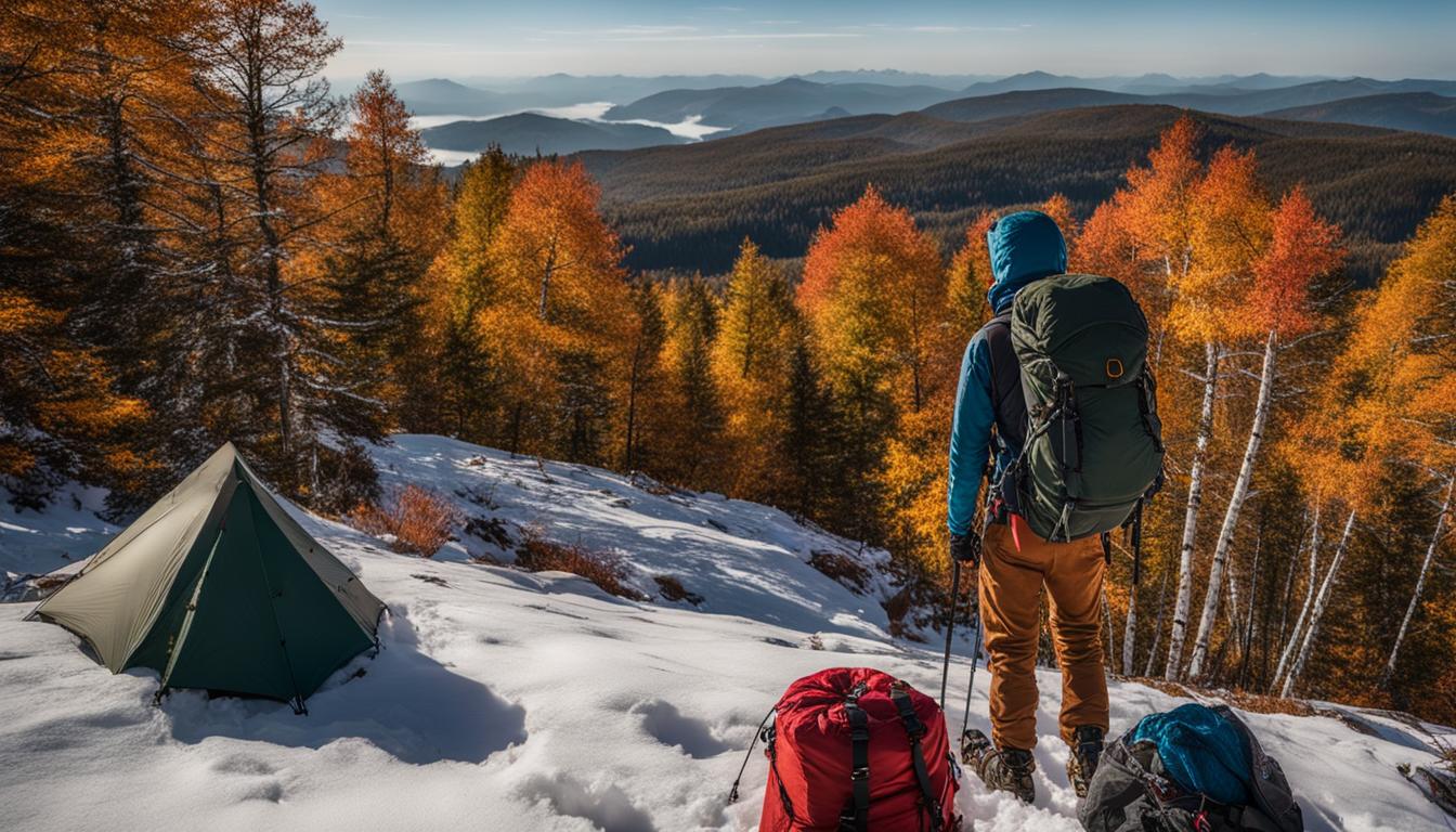 Adapting your backpacking gear for different seasons