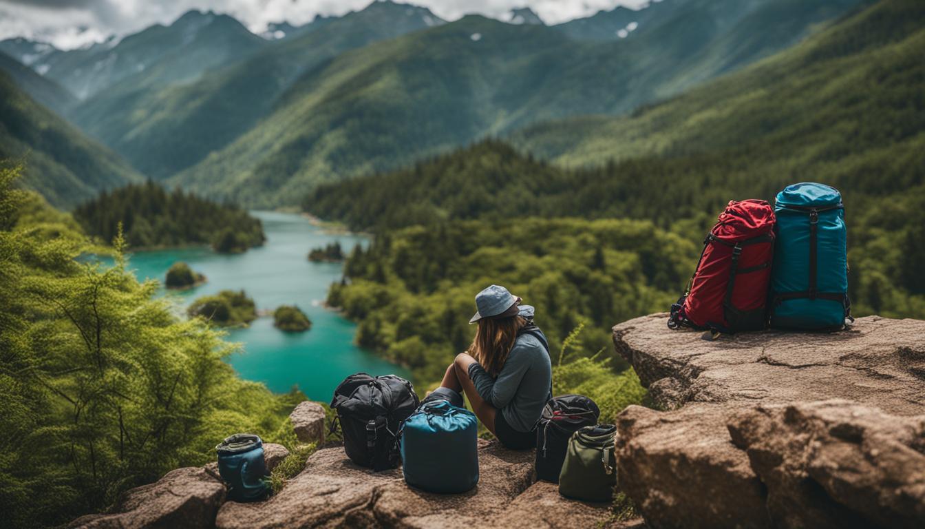 Assessing the environmental footprint of backpacking