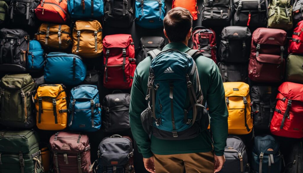 Backpacking backpacks