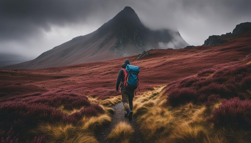 Backpacking in the Scottish Highlands