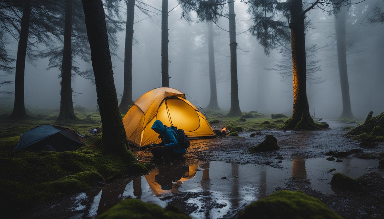 Backpacking safety tips for different weather conditions