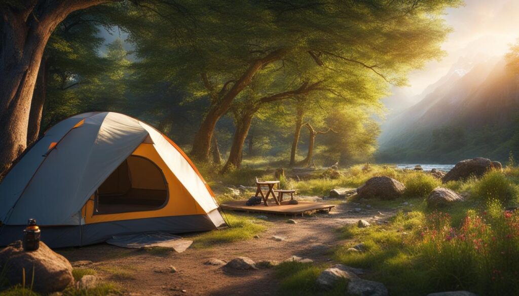 Eco-friendly Campsite