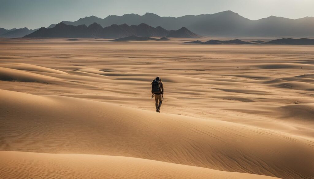 Extreme heat backpacking