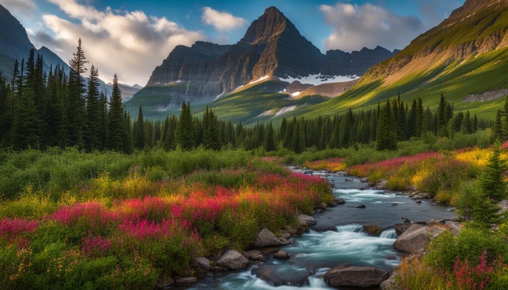 Glacier National Park backpacking trips