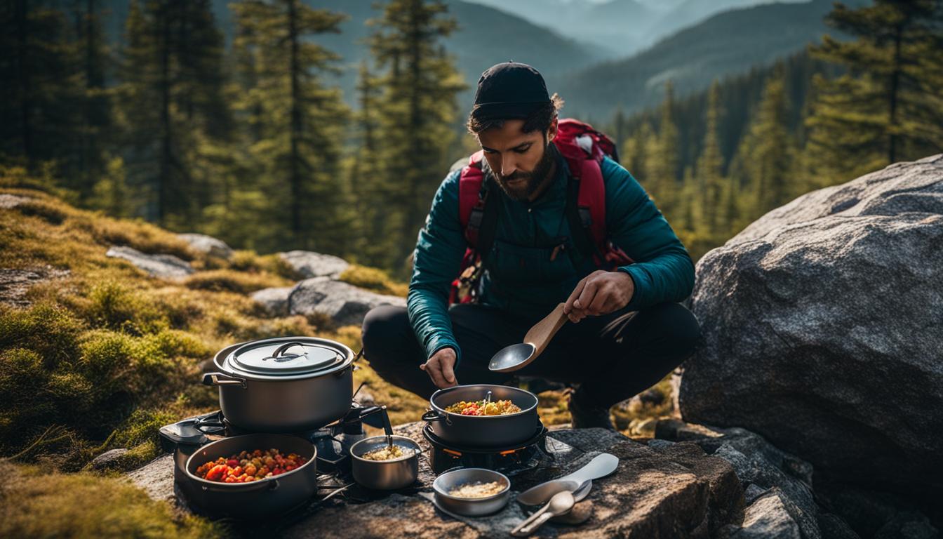 How to cook safely and efficiently while backpacking