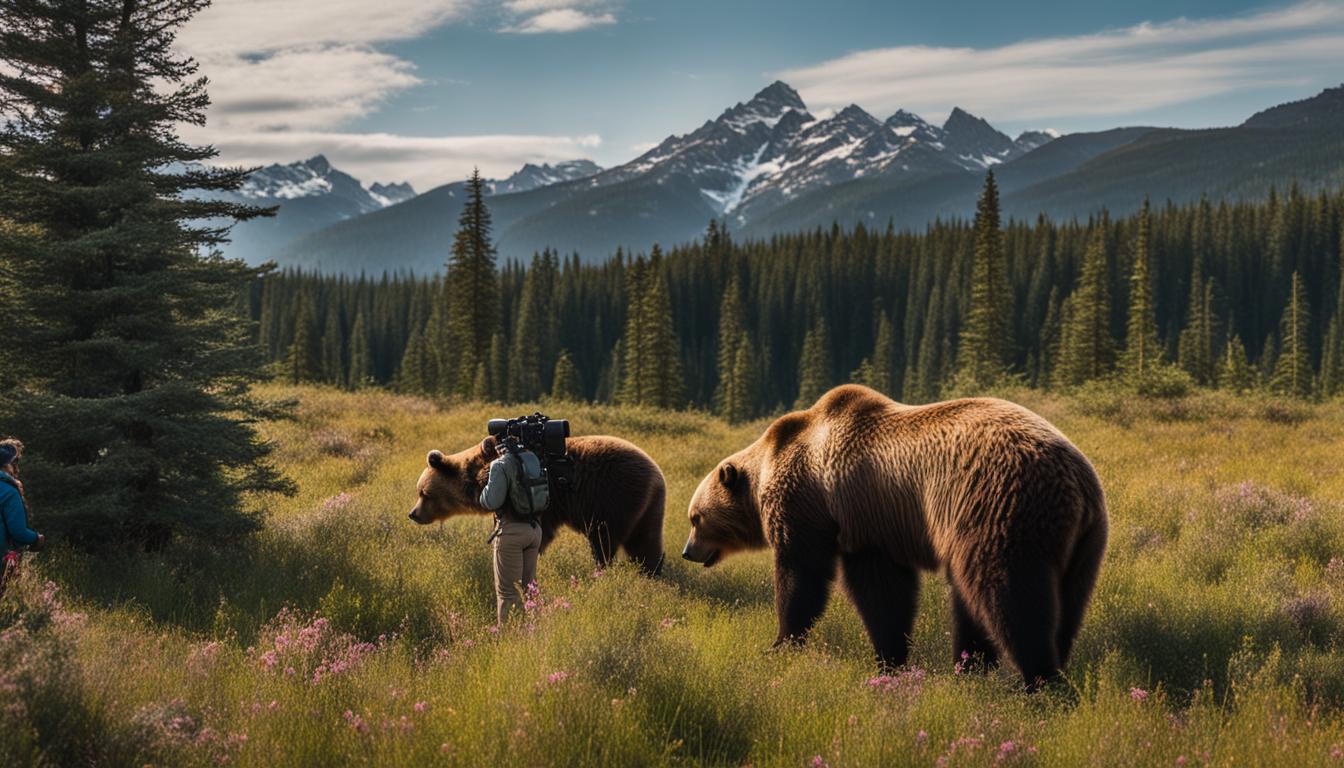 How to safely observe wildlife while backpacking