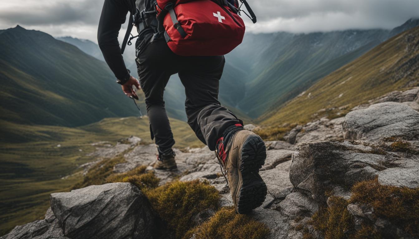 Managing common injuries while backpacking