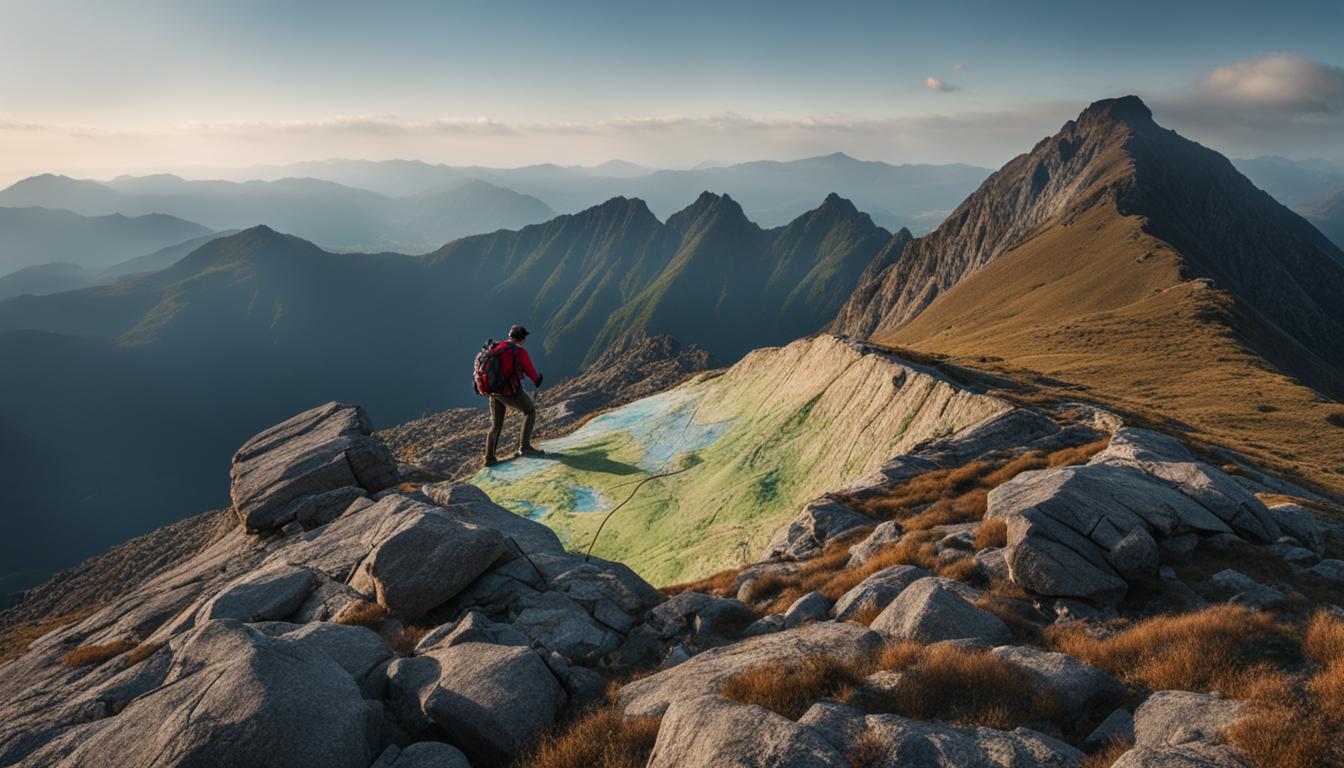 Reading topographic maps for backpacking trips