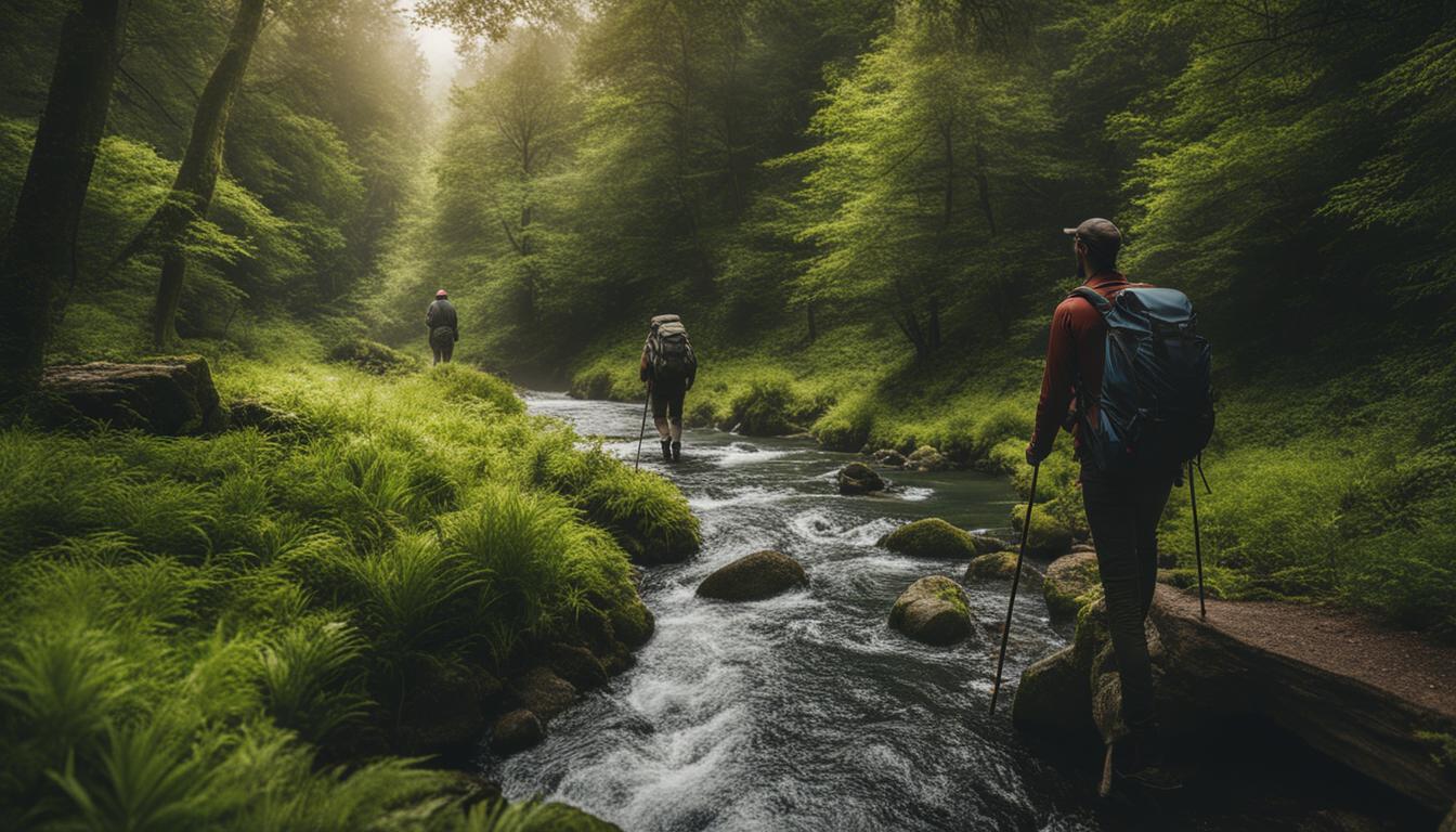 Respecting wildlife and nature while on the trail