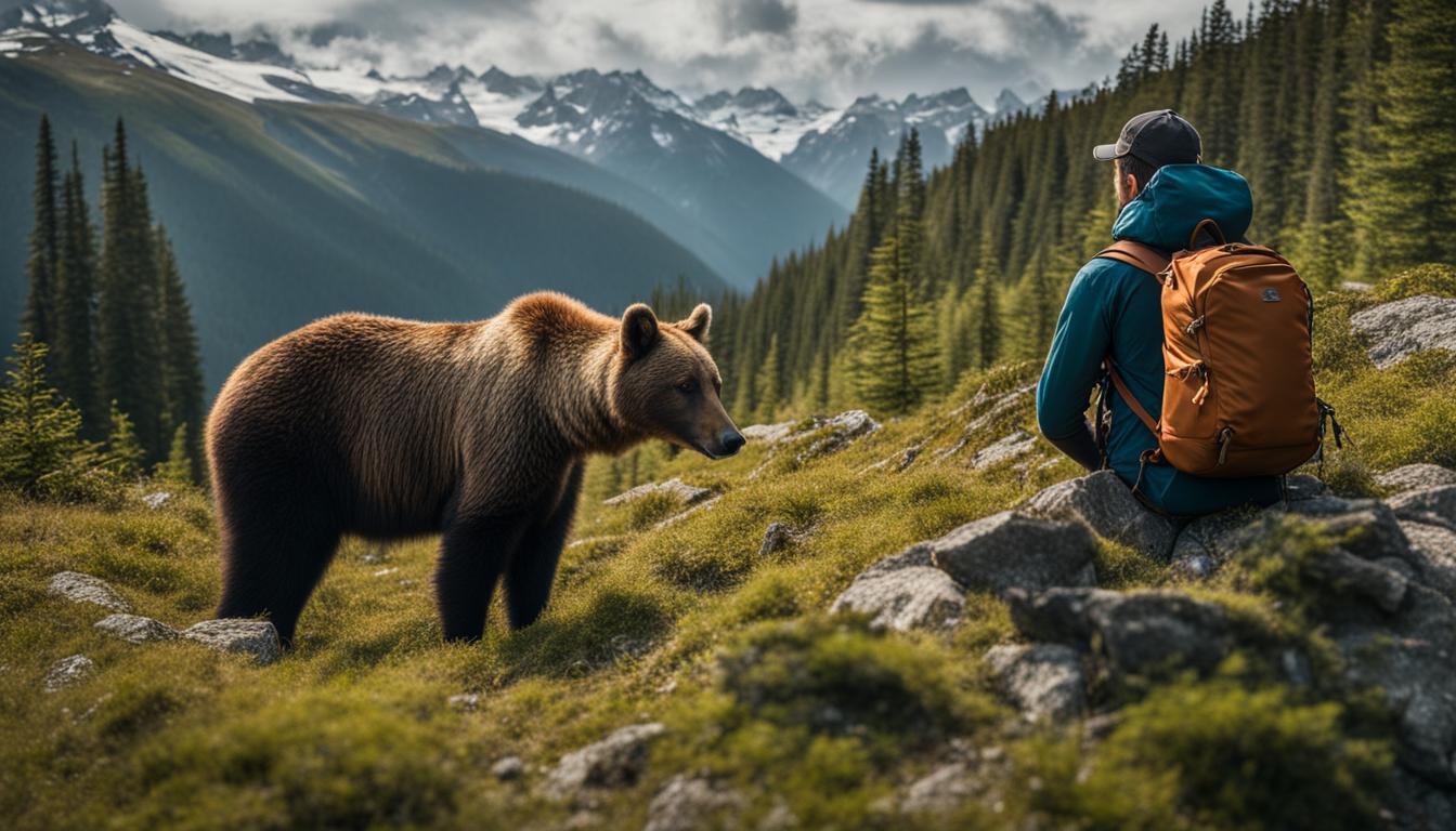 Safety precautions for wildlife encounters during backpacking