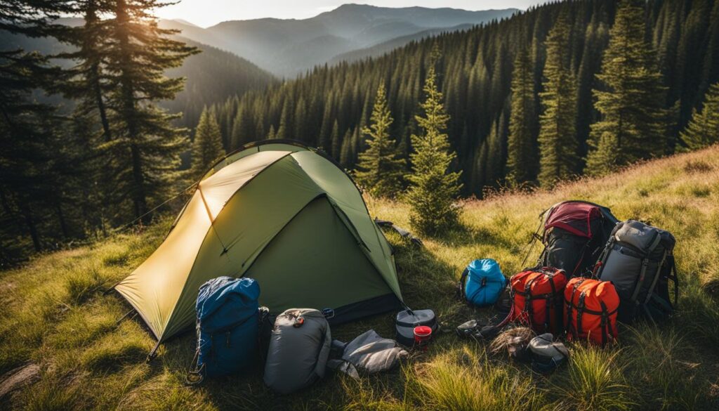 Spring backpacking gear checklist