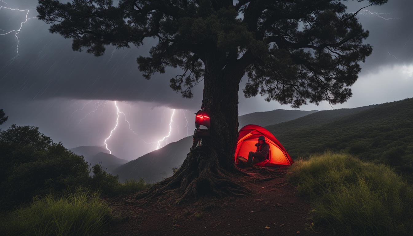 Staying safe during thunderstorms while on the trail