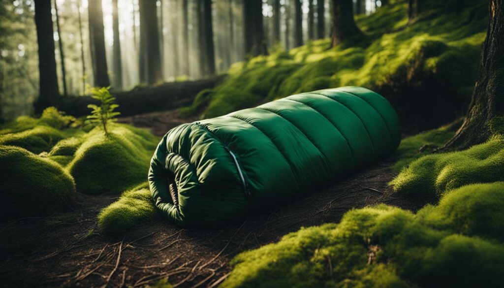 Sustainable sleeping bag