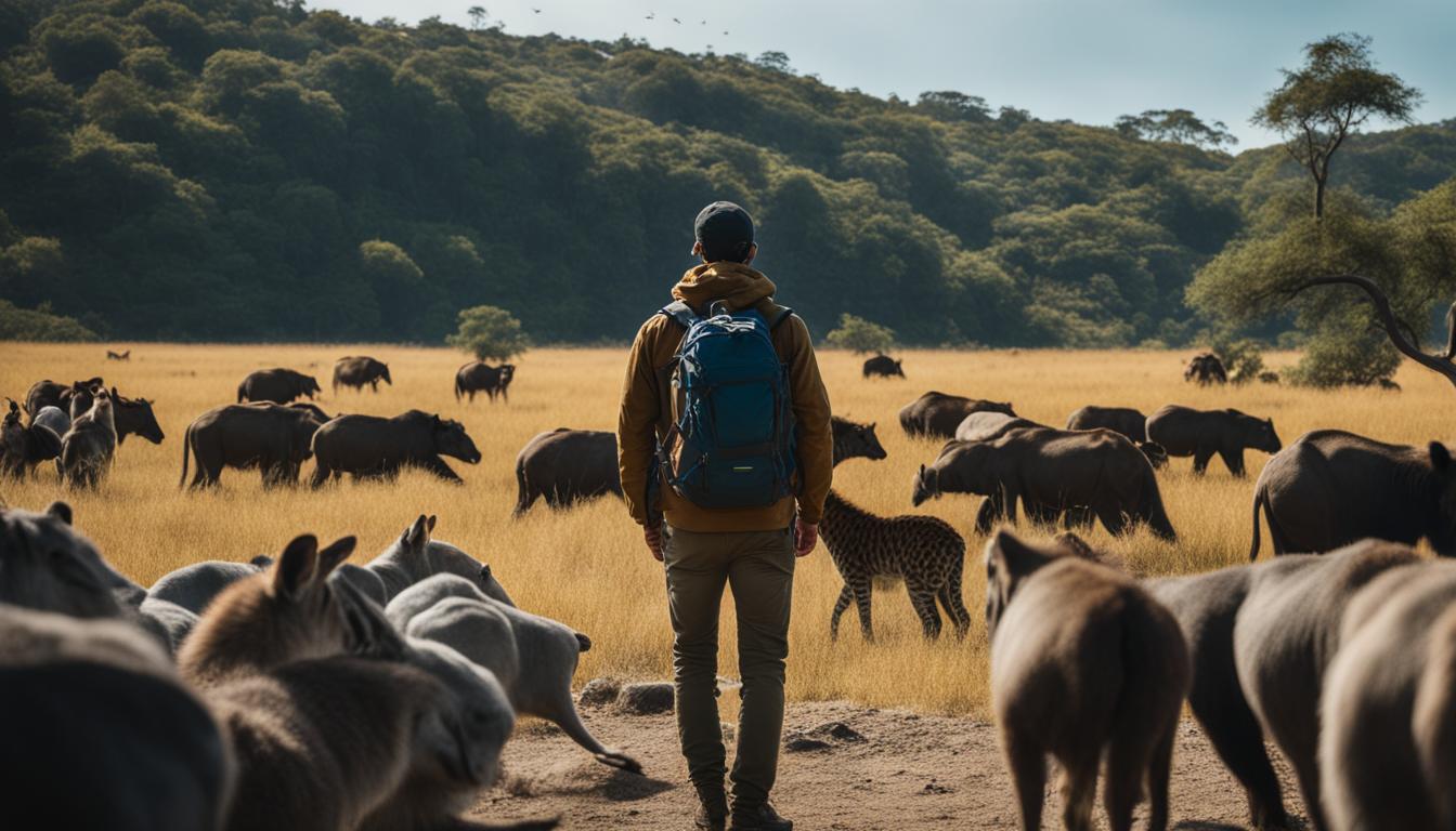 The role of backpackers in wildlife conservation