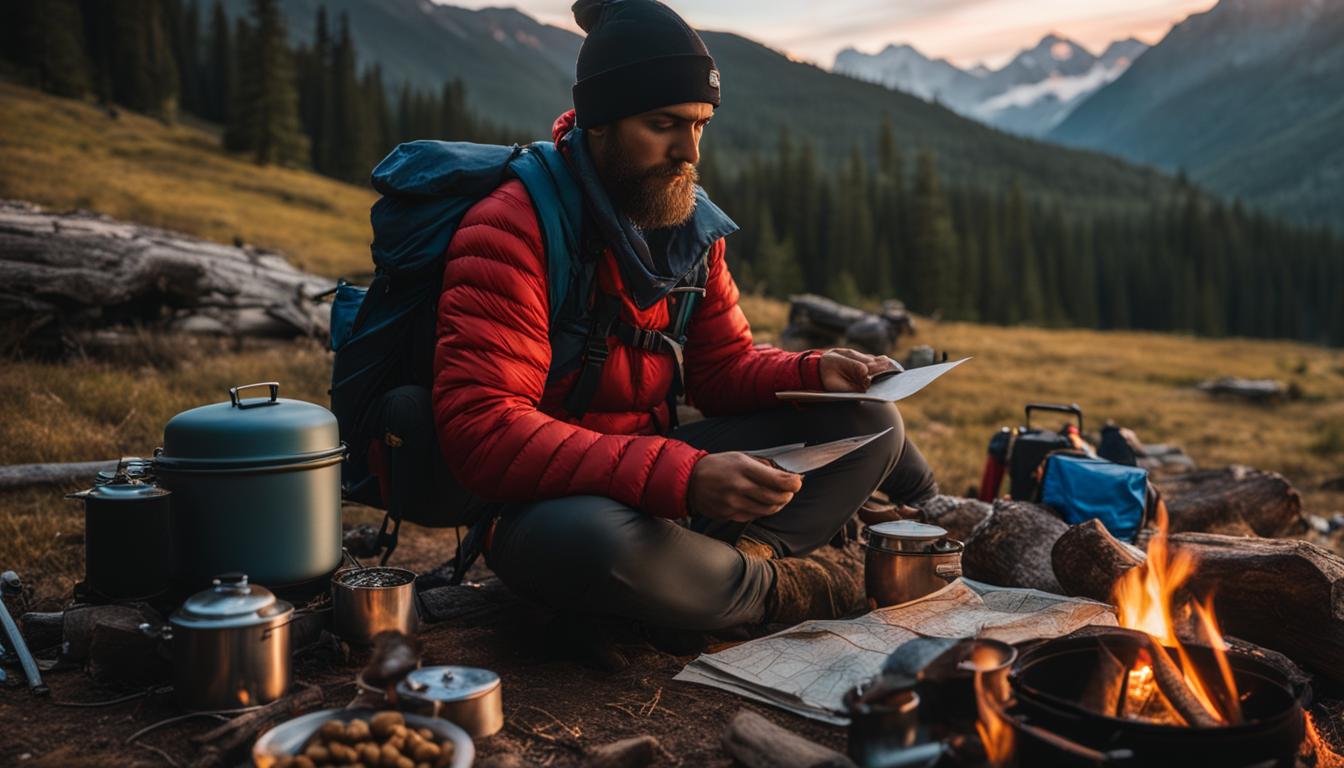 Tips for meal planning on backpacking adventures