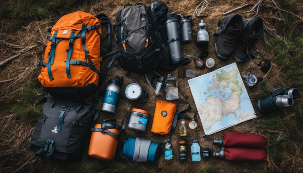 backpacking gear checklist