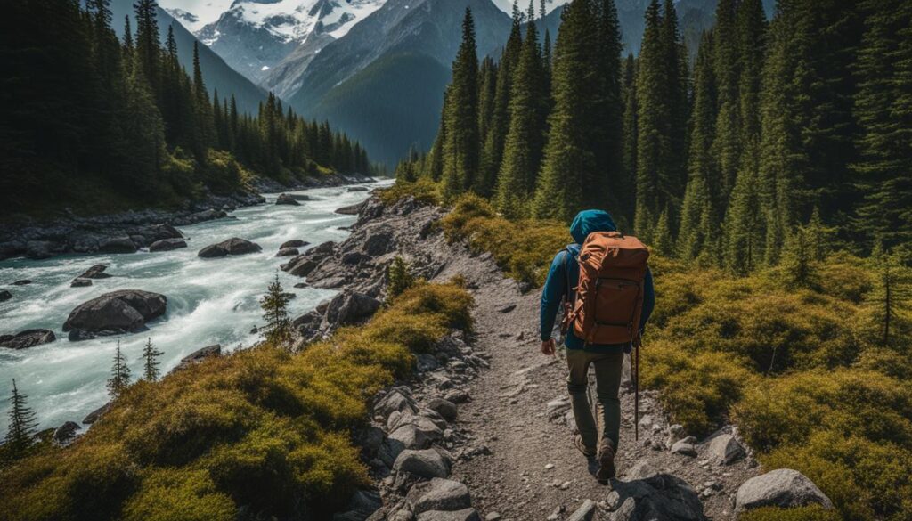 hiking in bear country