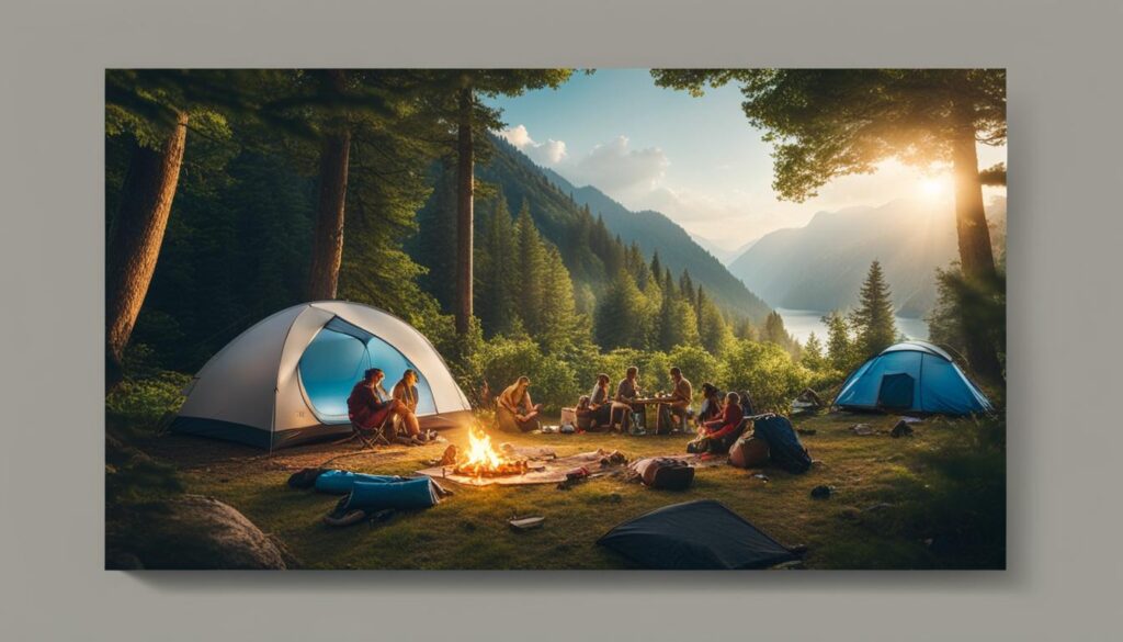 minimizing camping environmental impact