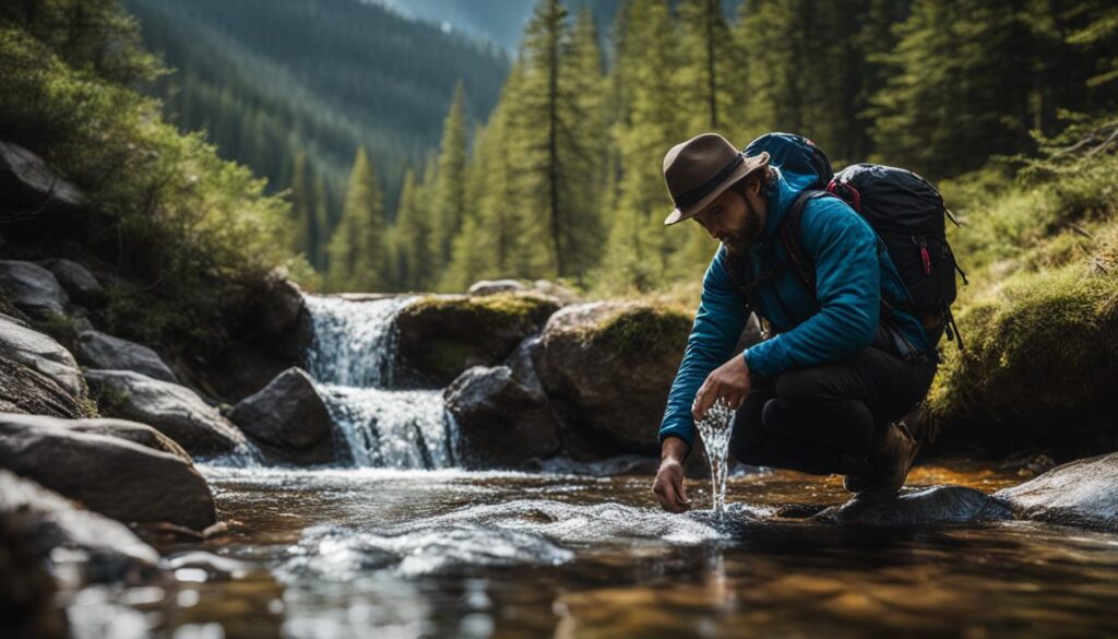 water sources for backpackers in emergencies